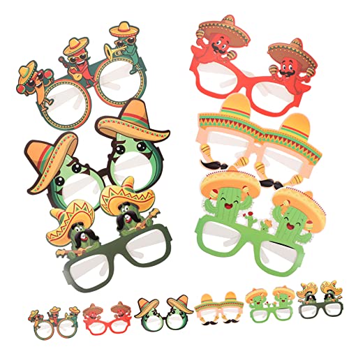 IMIKEYA 12 Stück Papiergläser Fiesta-Party Dekoration Mexikanische Partybrille Papierbrille für Fiesta-Party Kostüm Festival Gläser im mexikanischen Stil Brillen mit mexikanischem IMIKEYA 12 Stück Papiergläser Fiesta-Party Dekoration Mexikanische Partybrille Papierbrille für Fiesta-Party Kostüm Festival Gläser im mexikanischen Stil Brillen mit mexikanischem von IMIKEYA