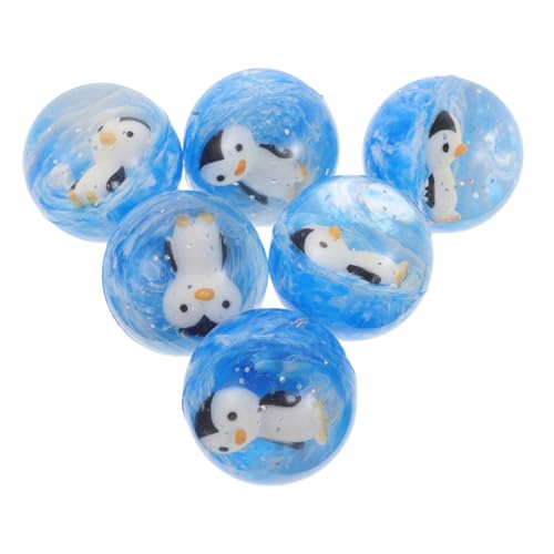 IMIKEYA 12 Stück Pinguin-hüpfball Glaskugel Hüpfbälle Masse Papiergewicht Meerjungfrau-charm-perlen Zum Selbermachen Briefbeschwerer Für Den Schreibtisch Sky-blue Butadienkautschuk IMIKEYA 12 Stück Pinguin-hüpfball Glaskugel Hüpfbälle Masse Papiergewicht Meerjungfrau-charm-perlen Zum Selbermachen Briefbeschwerer Für Den Schreibtisch Sky-blue Butadienkautschuk von IMIKEYA