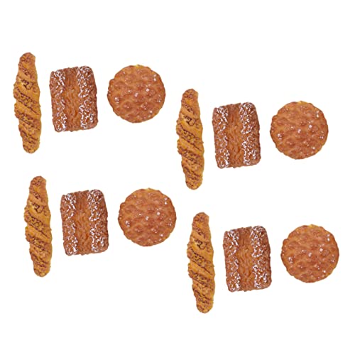 IMIKEYA 12 Stück Puppenhausbrot Mini- -Food- Miniaturbrot Puppenhaus Requisiten Küche Geschirr Mini-Hausschmuck Puppenhaus-Brot-Modell Simulationsspielzeug Harz IMIKEYA 12 Stück Puppenhausbrot Mini- -Food- Miniaturbrot Puppenhaus Requisiten Küche Geschirr Mini-Hausschmuck Puppenhaus-Brot-Modell Simulationsspielzeug Harz von IMIKEYA