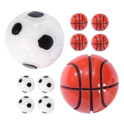IMIKEYA 12 Stück Simulationsornamente Bonsai-Layout-Ornamente Mini-Fußball Puppenhaus Mini-Sportbälle kleine Hausdekoration Basketball Sport Fußball Miniaturspielplatz Harz IMIKEYA 12 Stück Simulationsornamente Bonsai-Layout-Ornamente Mini-Fußball Puppenhaus Mini-Sportbälle kleine Hausdekoration Basketball Sport Fußball Miniaturspielplatz Harz von IMIKEYA
