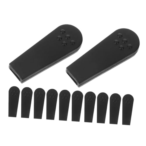 IMIKEYA 12 Stück Snack -pfotenclip Klauenmaschine, Klauengreifer Anti-rutsch-klauenverstärker Krallenabdeckungen Aus Kunststoff Klauenabdeckung Für Klauenmaschinen Plastik Black von IMIKEYA