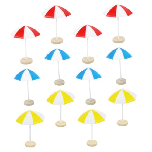 IMIKEYA 12 Stück Strandschirme Ornamente Puppenhaus Deko Mini- Mini-Strand- Mini Regenschirm Kleiner Mini-Schirm Zum Basteln Plastik IMIKEYA 12 Stück Strandschirme Ornamente Puppenhaus Deko Mini- Mini-Strand- Mini Regenschirm Kleiner Mini-Schirm Zum Basteln Plastik von IMIKEYA
