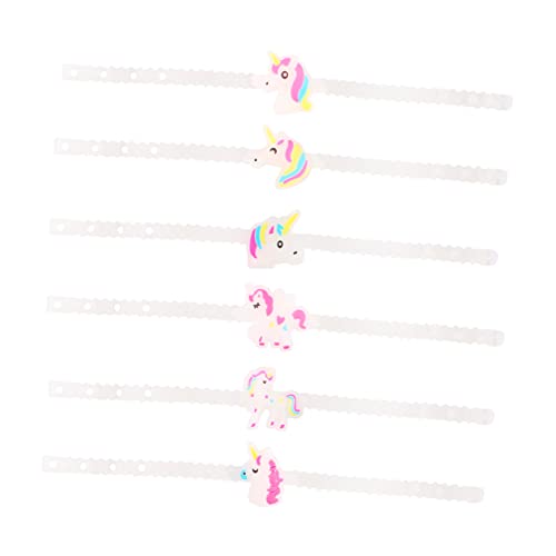 IMIKEYA 12 Stück Teiliges Leuchtende Einhornarmbänder für Kindergeburtstag und Partys Silikonarmbänder in Bunten Designs Wiederverwendbar oder Dekorationen IMIKEYA 12 Stück Teiliges Leuchtende Einhornarmbänder für Kindergeburtstag und Partys Silikonarmbänder in Bunten Designs Wiederverwendbar oder Dekorationen von IMIKEYA