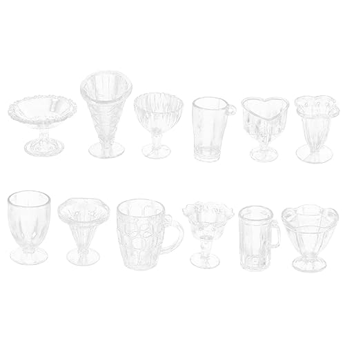 IMIKEYA 12 Stück Miniatur Puppentassen Dekorative Kaffeetassen Zubehör für Puppenhaus Kleiner Becher für Kinderspielzeug Realistische Miniatur Dekorationen IMIKEYA 12 Stück Miniatur Puppentassen Dekorative Kaffeetassen Zubehör für Puppenhaus Kleiner Becher für Kinderspielzeug Realistische Miniatur Dekorationen von IMIKEYA