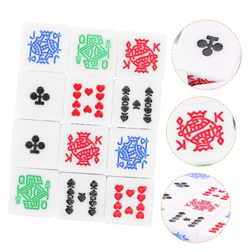 IMIKEYA 12 Stück Weiße Pokerfarbe Einseitig Pokerwürfel Würfelspiel Tragbare Würfel Lustige Spielchips Würfel-stütze Jetons Party Gefälligkeiten Partyzubehör Acryl IMIKEYA 12 Stück Weiße Pokerfarbe Einseitig Pokerwürfel Würfelspiel Tragbare Würfel Lustige Spielchips Würfel-stütze Jetons Party Gefälligkeiten Partyzubehör Acryl von IMIKEYA