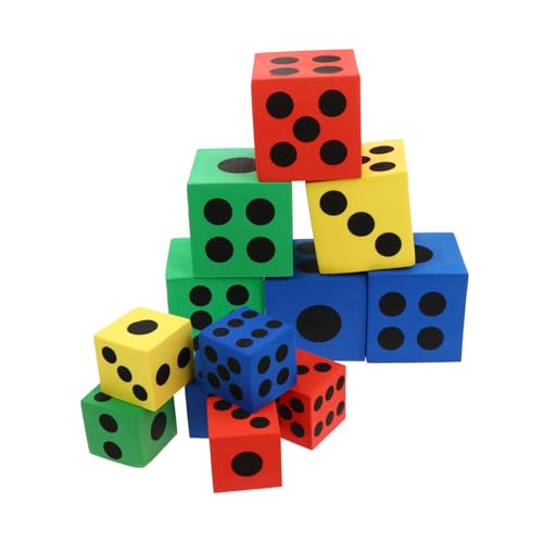 IMIKEYA 12 Stück Würfelspiel Partywürfel Spiel Punktwürfel Partyspielwürfel Spiel Würfel Würfeln Punkte Würfel Eva Zufällige Farbe IMIKEYA 12 Stück Würfelspiel Partywürfel Spiel Punktwürfel Partyspielwürfel Spiel Würfel Würfeln Punkte Würfel Eva Zufällige Farbe von IMIKEYA