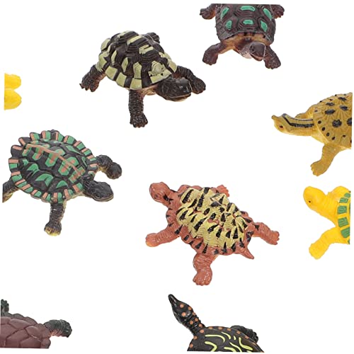 IMIKEYA 12 Stück simulierte Schildkröte für kinderspielzeug Aquarium Dekoration Schildkröte Tierfiguren-Set Schildkrötenschmuck Desktop-Schildkrötenmodell Plastik IMIKEYA 12 Stück simulierte Schildkröte für kinderspielzeug Aquarium Dekoration Schildkröte Tierfiguren-Set Schildkrötenschmuck Desktop-Schildkrötenmodell Plastik von IMIKEYA