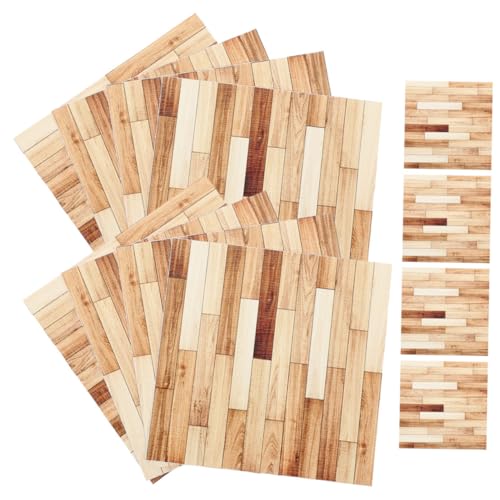 IMIKEYA 12 Stücke Blatt Puppe Bodenbelag Aufkleber Puppe Diele Mini Zubehör Puppenhaus Teppiche PVC IMIKEYA 12 Stücke Blatt Puppe Bodenbelag Aufkleber Puppe Diele Mini Zubehör Puppenhaus Teppiche PVC von IMIKEYA