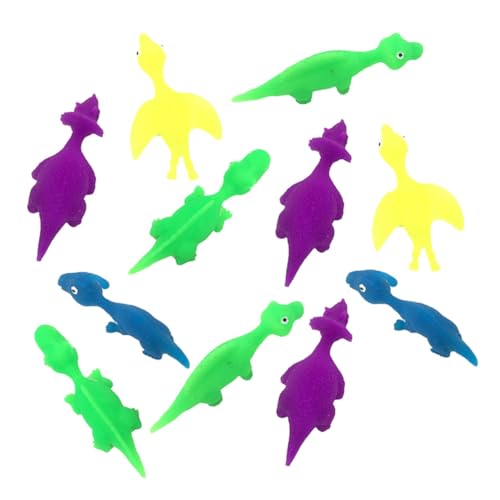 IMIKEYA 12 Stücke Dinosaurier Auswurf Stretch Finger Zufällige Farbe IMIKEYA 12 Stücke Dinosaurier Auswurf Stretch Finger Zufällige Farbe von IMIKEYA