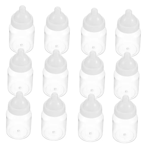 IMIKEYA 12 Teilige Boxen Süßigkeitenbox Süßigkeitenflasche Partygeschenk Babyparty Dekorationen Süßigkeitendeckel Babyflaschen Für Spiele Babyflaschen Partyspiel von IMIKEYA