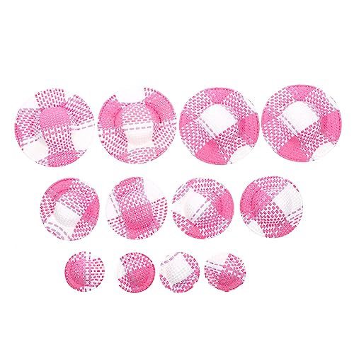 IMIKEYA 12Stücke Gestreifte Hüte Für Puppen Farbige Sonnenhüte Für Puppenkleidungszubehör Für Kreative Spielwelten Und Dekoration IMIKEYA 12Stücke Gestreifte Hüte Für Puppen Farbige Sonnenhüte Für Puppenkleidungszubehör Für Kreative Spielwelten Und Dekoration von IMIKEYA