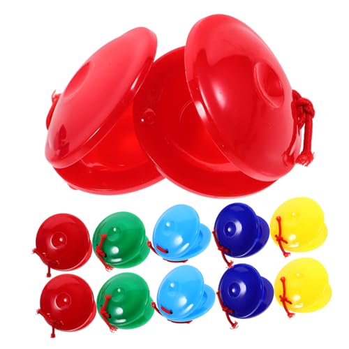 IMIKEYA 12Stücke Teiliges Instrumentenset Castañets für Musikalische Bildung Sicheres Percussion Rhythmus und Kreativität bei Jungen IMIKEYA 12Stücke Teiliges Instrumentenset Castañets für Musikalische Bildung Sicheres Percussion Rhythmus und Kreativität bei Jungen von IMIKEYA