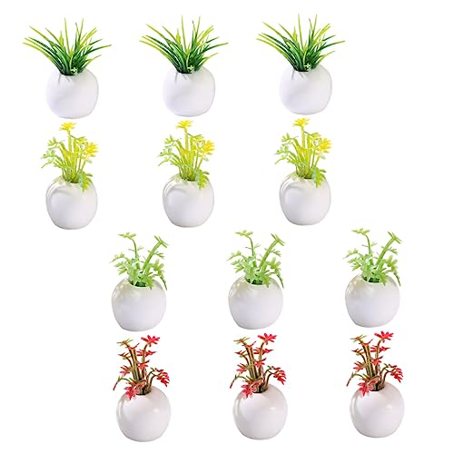 IMIKEYA 12Stücke Topfpflanzen Teiliges Bonsai Modell Lebensechte Dekoration für Puppenhaus Mikrolandschaft und Schreibtisch Ergänzung für Fensterbänke und Regale IMIKEYA 12Stücke Topfpflanzen Teiliges Bonsai Modell Lebensechte Dekoration für Puppenhaus Mikrolandschaft und Schreibtisch Ergänzung für Fensterbänke und Regale von IMIKEYA