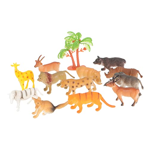 IMIKEYA 12Stücke Waldtiere Figuren Aus Kreative Tierstatuen Für Kinderzimmer Dekoration Langlebiges Mit Verschiedenen Wildtieren Für Geburtstagsfeiern Und Cake Toppers IMIKEYA 12Stücke Waldtiere Figuren Aus Kreative Tierstatuen Für Kinderzimmer Dekoration Langlebiges Mit Verschiedenen Wildtieren Für Geburtstagsfeiern Und Cake Toppers von IMIKEYA