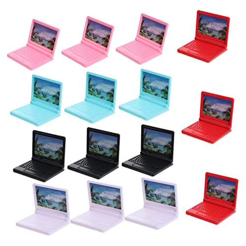 IMIKEYA 15stücke Miniatur Laptop Spielzeug Puppenhaus Zubehör Rot Grün Für Kreatives Rollenspiel Und DIY Landschaften Fördert Fantasie Und Kreativität IMIKEYA 15stücke Miniatur Laptop Spielzeug Puppenhaus Zubehör Rot Grün Für Kreatives Rollenspiel Und DIY Landschaften Fördert Fantasie Und Kreativität von IMIKEYA