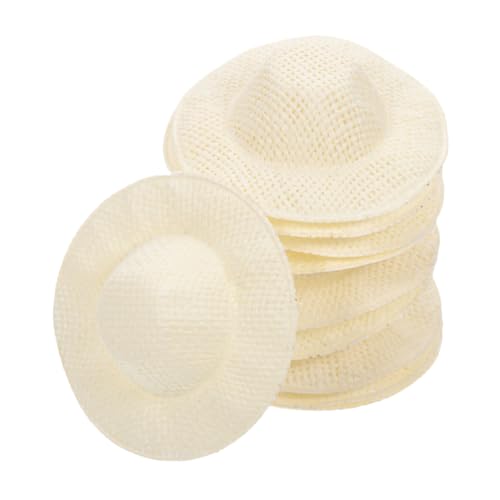 IMIKEYA 15 Stück Mini -Strohhutspielzeug Puppe lustige Hüte Schlüssel winzig Mini-Strohhüte zum Basteln DIY-Bastelmützen-Requisite kleine Hüte zum Basteln Mini-Hüte Stoff IMIKEYA 15 Stück Mini -Strohhutspielzeug Puppe lustige Hüte Schlüssel winzig Mini-Strohhüte zum Basteln DIY-Bastelmützen-Requisite kleine Hüte zum Basteln Mini-Hüte Stoff von IMIKEYA