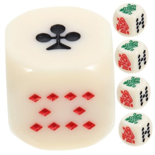 IMIKEYA 15 Stück Partyzubehör Unterhaltungswürfel Spiele für Geburtstagsfeiern Würfel mit abgerundeten Ecken Würfeln tragbare Würfel Pokerwürfel aus Acryl Würfelspiel IMIKEYA 15 Stück Partyzubehör Unterhaltungswürfel Spiele für Geburtstagsfeiern Würfel mit abgerundeten Ecken Würfeln tragbare Würfel Pokerwürfel aus Acryl Würfelspiel von IMIKEYA