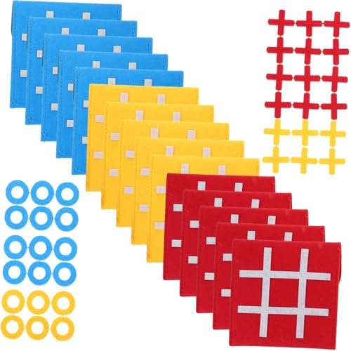 IMIKEYA 15 Stück Schachspiel mit Neun-Grid-Schach pädagogisches Interaktives für Kinderspielzeug Party interaktives Party Gefälligkeiten gefühlt IMIKEYA 15 Stück Schachspiel mit Neun-Grid-Schach pädagogisches Interaktives für Kinderspielzeug Party interaktives Party Gefälligkeiten gefühlt von IMIKEYA