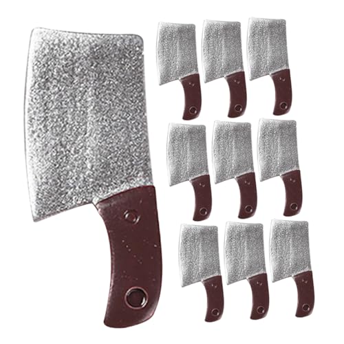 IMIKEYA 15 Stück Simulations-Küchenmesser küchengeräte küchenutensilien schneidemaschine vorgetäuschte Modelle Mini- -Küchenzubehör Mini-Cutter-Modell Harz Brown IMIKEYA 15 Stück Simulations-Küchenmesser küchengeräte küchenutensilien schneidemaschine vorgetäuschte Modelle Mini- -Küchenzubehör Mini-Cutter-Modell Harz Brown von IMIKEYA