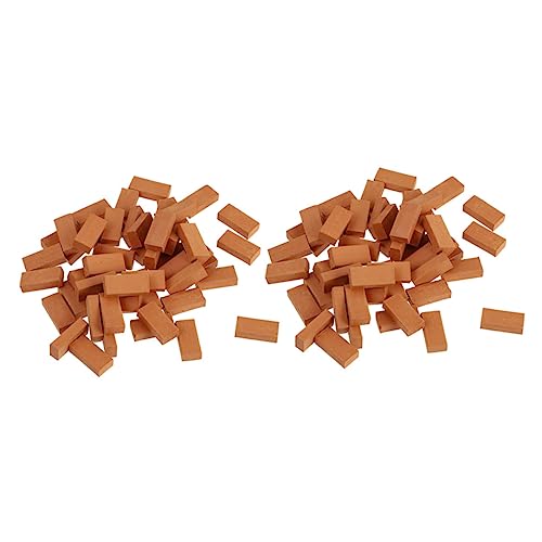 IMIKEYA 150 Stück Mini-Steine Ästhetisch Wand Schaumstein Ziegel Miniaturgebäude Puppenhaus-Steine DIY Miniatur Stein Simulationsbaustein Puppenhaus-bausteine Ton IMIKEYA 150 Stück Mini-Steine Ästhetisch Wand Schaumstein Ziegel Miniaturgebäude Puppenhaus-Steine DIY Miniatur Stein Simulationsbaustein Puppenhaus-bausteine Ton von IMIKEYA