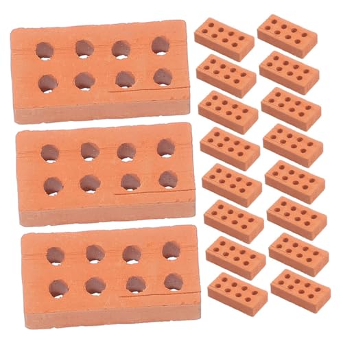 IMIKEYA 150 Stück Modell Puppenhaus Mini Ziegel Fliesen Ziegel Für Die Landschaftsgestaltung Vollziegel Puppenhaus Baumaterial Kleine Ziegel Falsche Ziegel Ziegel Miniatur IMIKEYA 150 Stück Modell Puppenhaus Mini Ziegel Fliesen Ziegel Für Die Landschaftsgestaltung Vollziegel Puppenhaus Baumaterial Kleine Ziegel Falsche Ziegel Ziegel Miniatur von IMIKEYA