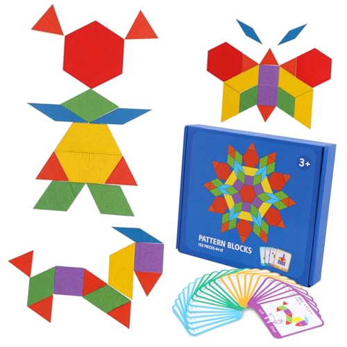 IMIKEYA 155 STK Tangram-Puzzle Bildungsspielzeug Holzpuzzle Lernen Musterblöcke aus Holz Holzformen Vorschulspielzeug Blockrätsel hölzern IMIKEYA 155 STK Tangram-Puzzle Bildungsspielzeug Holzpuzzle Lernen Musterblöcke aus Holz Holzformen Vorschulspielzeug Blockrätsel hölzern von IMIKEYA
