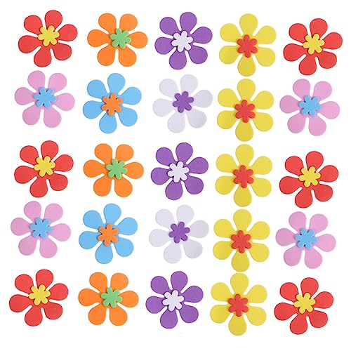 IMIKEYA 160 Stück Eva Blumenaufkleber Selbstklebende Moosgummi Sticker für Kinderzimmer Basteln und Dekoration Farben Zufällig für Kindergarten und Frühlingspartys IMIKEYA 160 Stück Eva Blumenaufkleber Selbstklebende Moosgummi Sticker für Kinderzimmer Basteln und Dekoration Farben Zufällig für Kindergarten und Frühlingspartys von IMIKEYA
