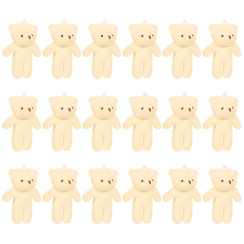 IMIKEYA 18 Stück Mini Bären, Mini Kuscheltier Bär Klein Bärchen Plüsch Bär Spielzeug Puppe für Weihnachtengeschenke Geburtstag Hochzeit Valentinstags IMIKEYA 18 Stück Mini Bären, Mini Kuscheltier Bär Klein Bärchen Plüsch Bär Spielzeug Puppe für Weihnachtengeschenke Geburtstag Hochzeit Valentinstags von IMIKEYA