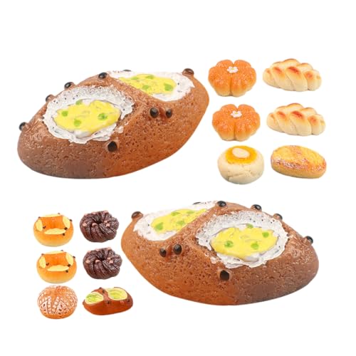 IMIKEYA 18 Stück Simuliertes Brotfutterspiel Mini gefälscht realistisch deko künstliche Brotverzierung Simulation Lebensmittelmodell Stütze falsche Brot -Requisite Harz IMIKEYA 18 Stück Simuliertes Brotfutterspiel Mini gefälscht realistisch deko künstliche Brotverzierung Simulation Lebensmittelmodell Stütze falsche Brot -Requisite Harz von IMIKEYA
