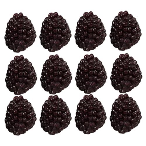 IMIKEYA 18 Stück Simuliertes Erdbeermodell gefälschtes Himbeermodell Himbeere lebensechte Himbeerspielzeuge Sortiert Desktop-Obstverzierung simulierte Fruchtverzierung PVC Schwarz IMIKEYA 18 Stück Simuliertes Erdbeermodell gefälschtes Himbeermodell Himbeere lebensechte Himbeerspielzeuge Sortiert Desktop-Obstverzierung simulierte Fruchtverzierung PVC Schwarz von IMIKEYA
