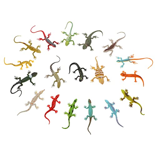 IMIKEYA 18Stücke Teiliges Realistisches Echsen Spielzeugset Plastik Reptilienfiguren Für Farbige Echsen Dekoration Und Pädagogisches Arten Von Echsen Zusätzliche Figuren IMIKEYA 18Stücke Teiliges Realistisches Echsen Spielzeugset Plastik Reptilienfiguren Für Farbige Echsen Dekoration Und Pädagogisches Arten Von Echsen Zusätzliche Figuren von IMIKEYA