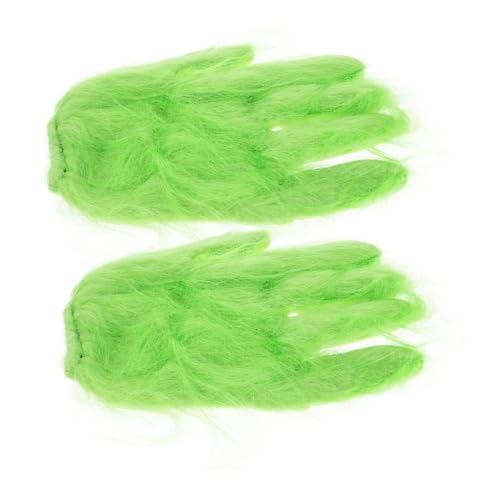 IMIKEYA 1Paar Grüne Monster Für Halloween Flauschige Cosplay Kostüm Requisiten Party Kostümzubehör Für Gruselige Halloween Mottopartys Und Kostümveranstaltungen IMIKEYA 1Paar Grüne Monster Für Halloween Flauschige Cosplay Kostüm Requisiten Party Kostümzubehör Für Gruselige Halloween Mottopartys Und Kostümveranstaltungen von IMIKEYA
