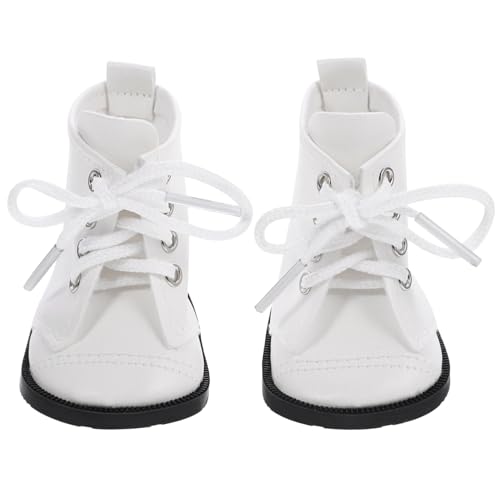 IMIKEYA 1Paar Puppenschuhe Für PU Boots Für Puppen Weiße Wechselstiefel Puppenzubehör Für Puppen Als Schuhe Und Ornamente IMIKEYA 1Paar Puppenschuhe Für PU Boots Für Puppen Weiße Wechselstiefel Puppenzubehör Für Puppen Als Schuhe Und Ornamente von IMIKEYA