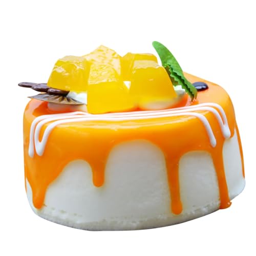 IMIKEYA 1Pc Marmelade Kuchen Modell Foto Requisiten Kuchen Künstliche Kuchen Realistische Kuchen Orange IMIKEYA 1Pc Marmelade Kuchen Modell Foto Requisiten Kuchen Künstliche Kuchen Realistische Kuchen Orange von IMIKEYA