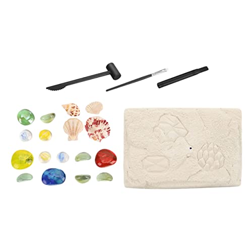 IMIKEYA 1Satz Archaeologie DIY Fossilien Ausgrabung Und Edelstein Simulation Pädagogisches Für Jungen Und Ab Jahren Wissenschafts Lehrspielzeug von IMIKEYA