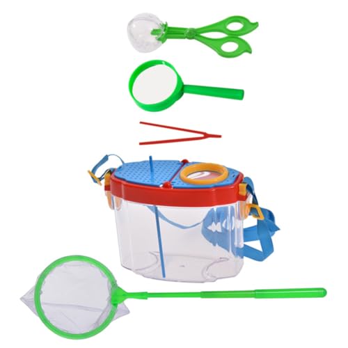 IMIKEYA 1Satz Beobachtungsbox für Transparentes Insekten Spielzeugset Wissenschaftliches Kit zur Erkundung für Outdoor und Bildung mit Lupe für Detaillierte IMIKEYA 1Satz Beobachtungsbox für Transparentes Insekten Spielzeugset Wissenschaftliches Kit zur Erkundung für Outdoor und Bildung mit Lupe für Detaillierte von IMIKEYA