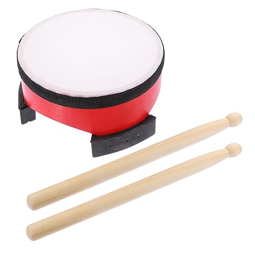 IMIKEYA 1Satz Bodentrommel für Percussion Instrument mit Trommelstöcken Interessantes Musikinstrument für Musikpädagogik und Kreatives Kleine Musiker IMIKEYA 1Satz Bodentrommel für Percussion Instrument mit Trommelstöcken Interessantes Musikinstrument für Musikpädagogik und Kreatives Kleine Musiker von IMIKEYA