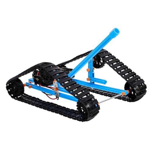 IMIKEYA 1Satz DIY Kettenauto Modell Für Wissenschaftsexperiment Robuste Materialien Einfache Montage Fördert Feinmotorik Für Lernprojekte Und Kreative Spiele von IMIKEYA
