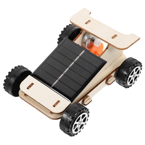 IMIKEYA 1Satz DIY Solar Auto Modellbau Lernspielzeug Für Interaktives Solarautomodell Umweltfreundliches Bastelprojekt Pädagogisches Fördert Technisches Verständnis Und Kreativität von IMIKEYA