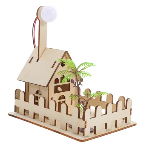 IMIKEYA 1Satz DIY Solarlampe für Wissenschaftsprojekt Gartenlicht Kit Einfach zu Montieren Pädagogisches Solar für Kreative Garten Dekoration und Physik Experimente von IMIKEYA