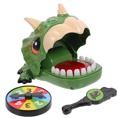 IMIKEYA 1Satz Dinosaurier Fingerbeißspielzeug für Interaktives mit Zufallsmechanismus Lustiges Fingerspiel für Familie und Freunde Perfektes für Geburtstage und Reisen von IMIKEYA