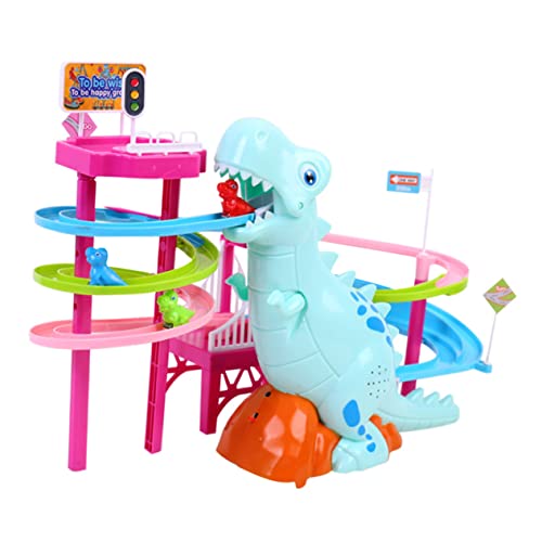 IMIKEYA 1Satz Einstellbares Elektrisches Dinosaurier Spielzeugset mit Musikfunktion Lustiges Kletterspielzeug für Hand Augen Koordination von IMIKEYA