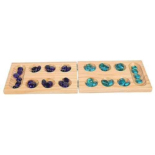 IMIKEYA 1Satz Faltbares Mancala Schachspiel Aus Holz Intelligentes Denkspiel Für Perfektes Kreativität Und Interaktion Für Familienaktivitäten IMIKEYA 1Satz Faltbares Mancala Schachspiel Aus Holz Intelligentes Denkspiel Für Perfektes Kreativität Und Interaktion Für Familienaktivitäten von IMIKEYA