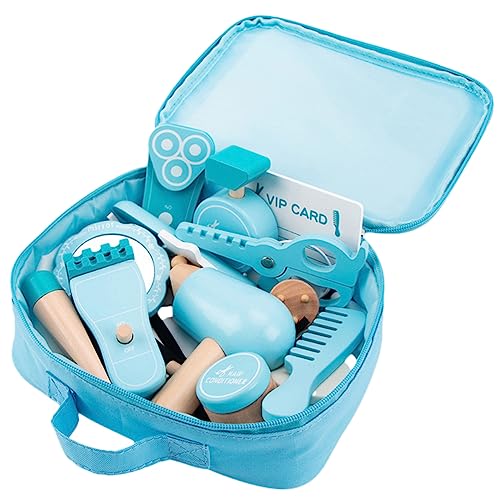 IMIKEYA 1Satz Friseur Spielzeugset für Holz Friseurstudio mit Zubehör für Kreatives Rollenspiel Sicheres Leichtes Design für Jungen und Jahren Spielzeuggeschenke IMIKEYA 1Satz Friseur Spielzeugset für Holz Friseurstudio mit Zubehör für Kreatives Rollenspiel Sicheres Leichtes Design für Jungen und Jahren Spielzeuggeschenke von IMIKEYA