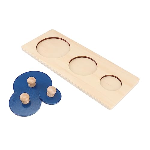 IMIKEYA 1Satz Geometrisches Formpuzzle Aus Holz Für Junge Mädchen Und Kleinkinder Frühes Lernspielzeug Motorik Und Formwahrnehmung Montessori Für Jahre von IMIKEYA