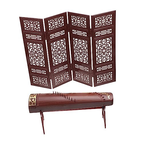 IMIKEYA 1Satz Guzheng Modell Dekoration Retro Möbel Für Puppenhaus Teiliges Zubehör Für Kreative Deko Und Mikrolandschaften von IMIKEYA