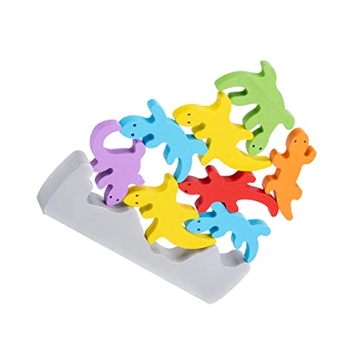 IMIKEYA 1Satz Hölzerne Balancierblöcke Für Interaktives Puzzlespielzeug Feinmotorik Für Jungen Und Teiliges Aus Hochwertigem von IMIKEYA