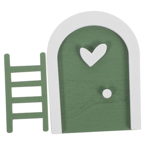 IMIKEYA 1Satz Holz mit Leiter Niedliche Miniaturtür für Garten Dekoration für Feengärten Tischdekoration und Kinderspielzeug eine Magische im Freien IMIKEYA 1Satz Holz mit Leiter Niedliche Miniaturtür für Garten Dekoration für Feengärten Tischdekoration und Kinderspielzeug eine Magische im Freien von IMIKEYA