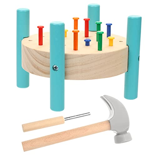 IMIKEYA 1Satz Holzspielzeug Nagelhammer Für Kreative Hämmern Fördert Hand Augen Koordination Und Aktives Leuchtende Farben Sicher Und Langlebig Für Kleinkinder IMIKEYA 1Satz Holzspielzeug Nagelhammer Für Kreative Hämmern Fördert Hand Augen Koordination Und Aktives Leuchtende Farben Sicher Und Langlebig Für Kleinkinder von IMIKEYA