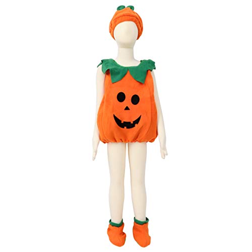 IMIKEYA 1Satz Kostümset für Kürbis Halloween Outfit mit Hut und Anzug für Partys und Auftritte Süßes Kostüm für Halloween und Kindergeburtstag IMIKEYA 1Satz Kostümset für Kürbis Halloween Outfit mit Hut und Anzug für Partys und Auftritte Süßes Kostüm für Halloween und Kindergeburtstag von IMIKEYA